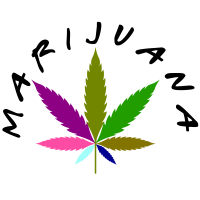 Marijuana Friends Logo Sticker/Decal