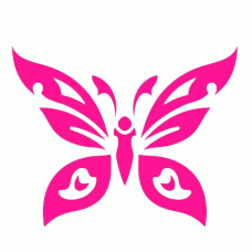 PRETTY BUTTERFLY DECAL